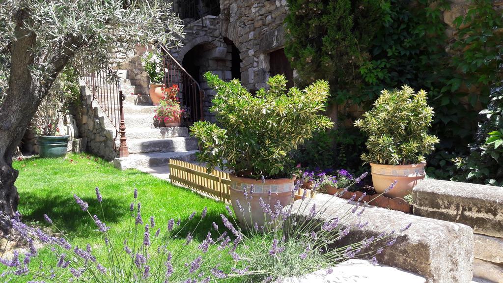 Hotel Le Mouleyras à Saint-Montan Extérieur photo